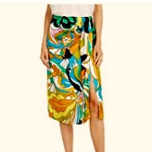Silk Wrap Skirt
